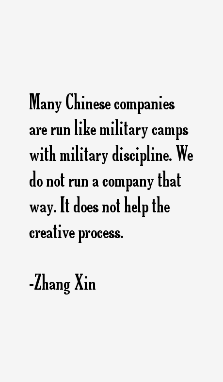Zhang Xin Quotes