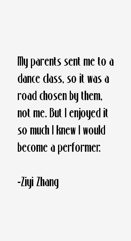 Ziyi Zhang Quotes