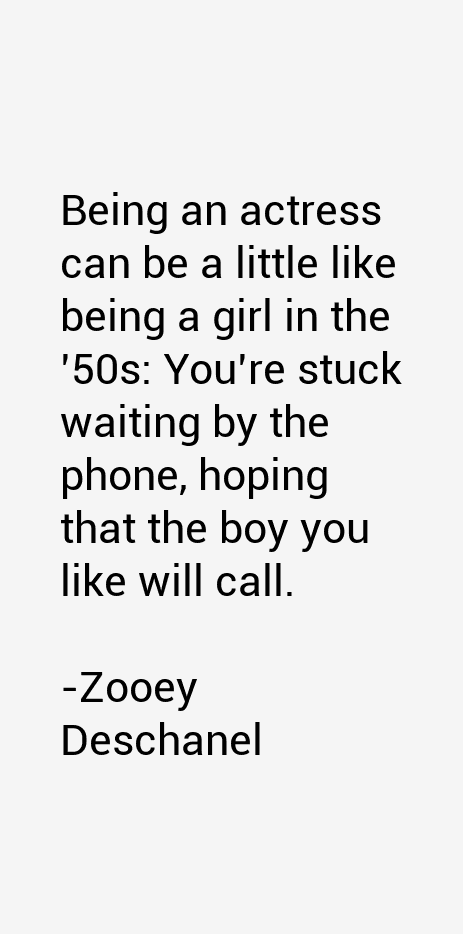 Zooey Deschanel Quotes